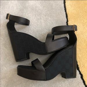 Gucci platform sandal